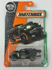 Matchbox Olive Green Sahara Survivor Diamond Plate #122 B6