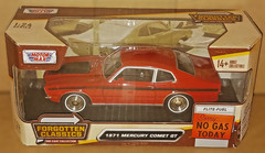 MOTOR MAX: “1971 Mercury Comet” Forgotten Classics Series 1:24 NIB- 2024