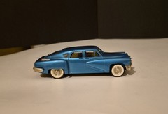 BROOKLIN MODELS 2A METAL Diecast 1:43 SCALE 1948 TUCKER TORPEDO LTD ED BLUE