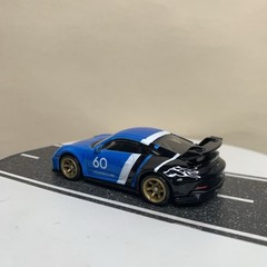Hot Wheels Premium Speed Machines Porsche 911 GT3 Blue/Black #60 Livery 1:64 NM