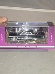 Lowrider 1:64 1964 Chevrolet Impala SS Lowrider Series Black Hydraulic