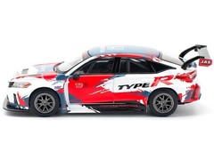 Pop Race 1:64 Honda Civic Type-R FL5 TCR PRESENTATION Diecast Car PR640153