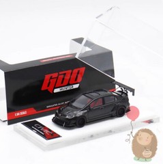 GDO 1/64 Honda civic Mugen RR Car Model Simulation Alloy Diecast Display Gifts