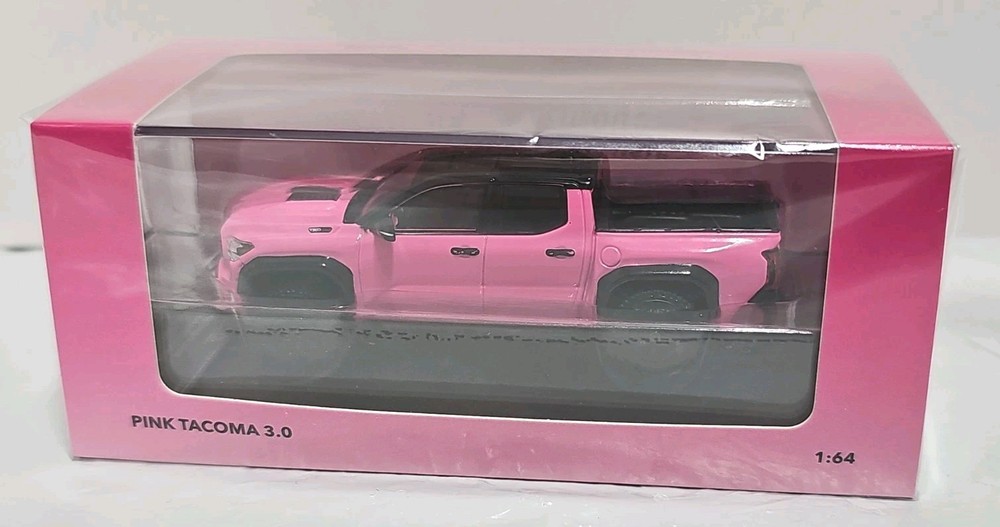GCD DiecastTalk Exclusive Pink Taco 3.0 Toyota Tacoma 6th Gen TRD Pro Diecast