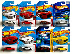 HOT WHEELS LOT OF 8-NISSAN Z/ZPROTO/300ZX TWIN TURBO/2023 Z
