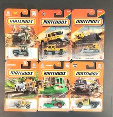 Matchbox Construction Monarch Tractor International CXT Ram Hemi Truck Lot /6