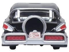 1957 Mercury Montclair Tuxedo Black 1/87 (HO) Scale Diecast Model Car by Oxford