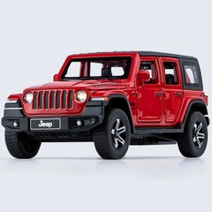 1:32 Jeeps Wrangler Rubicon Alloy Car Model Diecasts Metal Off-road Vehicles Car