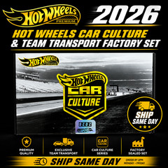 2026 Hot Wheels Car Culture & Team Transport Factory Set (TWO CHASES INCLUDED)