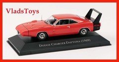 DeAgostini 1/43 Dodge Charger Daytona 1969 Red American Car Collection DAACS1