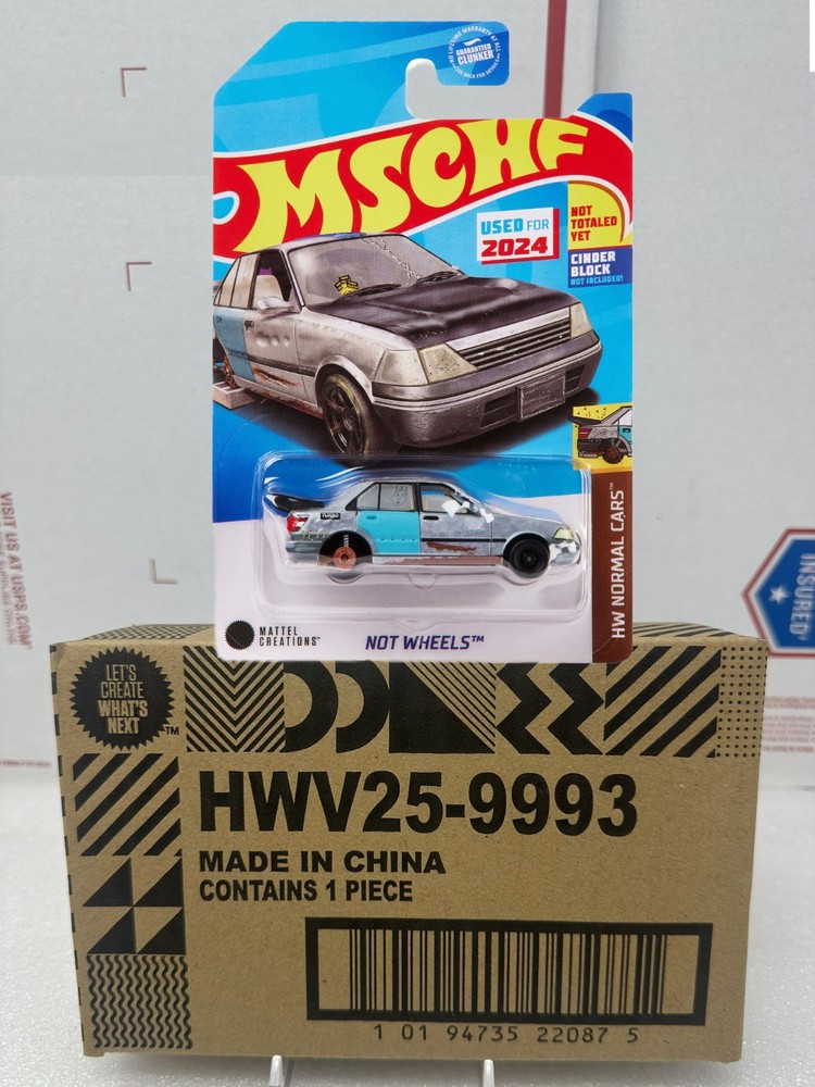 2024 Hot Wheels x MSCHF Not Wheels – Mattel Creations Sealed Box w/Protector