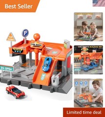 Expand Your Creativity with the Toy Car Wash Set – 1:64 Scale Vehicles Included