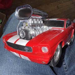 Muscle Machines 1/18 66 Mustang GT 350 No ship Local Pick Up Uniontown,Pa