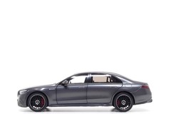 NZG 1:18 Mercedes-Benz AMG S63 E Performance in Graphite Grey (Dealer Edition)