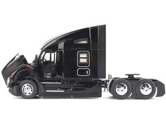 KENWORTH T680 HIGH ROOF SLEEPER CAB TRUCK BLACK 1/50 BY DIECAST MASTERS 71131