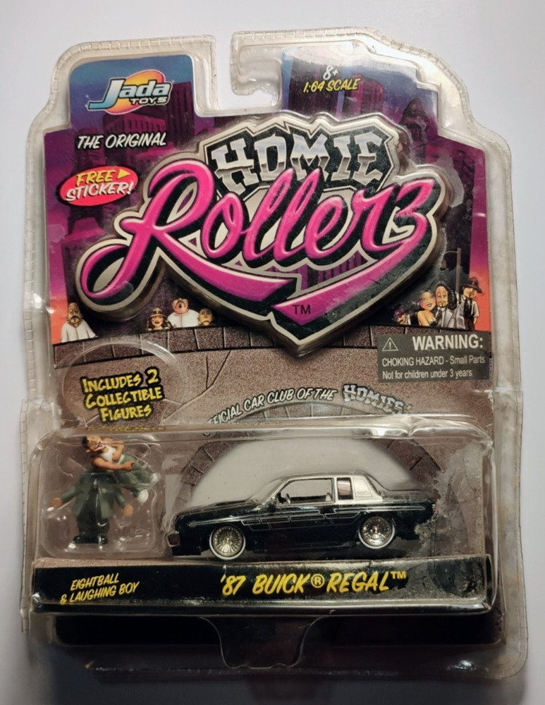 The Original Homie Rollerz ’87 Buick Regal 1:64 EightBall & Laughing Boy 2004