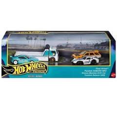 Hot Wheels Premium Collector 4 Vehicle (GReddy) Display Set – 1:64 Scale