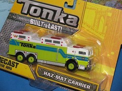 TONKA RESCUE RIGS HAZ MAT CARRIER TRUCK 6″ (15cm) DIECAST ***BRAND NEW & VHTF***
