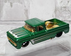 Hot Wheels 10 Pack Exclusive 62 Chevy C-10 Truck Green Rare-Read Description