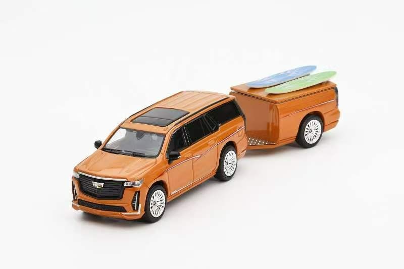 Shadow Pro 1:64 Escalade Fifth Generation ESV 2023 Pickup Edition Alloy Model