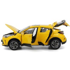 1:18 Scale Toyota CHR 2022 Yellow Diecast Model Car Paudi Collection gift Toy