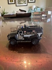 2014 Matchbox #MB78 MBX Heroic Rescue S.W.A.T. Truck Black