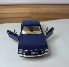 Classic 1964 1/2 Ford Mustang Coupe Die-Cast Model Car – Navy Blue, New/Unused