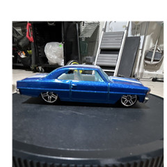 Hot Wheels Chevrolet Nova SS Blue White 1:64 Diecast Car 8-11 12-16 17+ Years