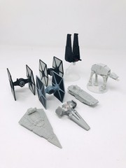 Hot Wheels Star Wars Starships Lot Of 8 Imperial Fleet TIE Fighter Star Destroy