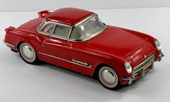 Vintage Unknown/Branded Model Car Pull Back Toy Red
