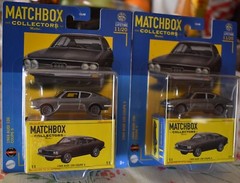 MATCHBOX COLLECTORS 1969 AUDI 100 COUPE S 11/20 LOT OF 2 NEW