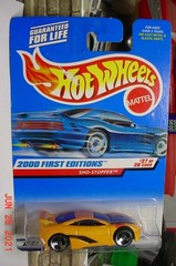 Hot Wheels Sho Stopper Amber Met C3S 2000 087 VARIANT 1/64 BP21T