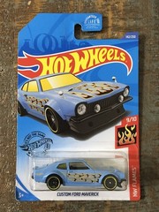 2018 Hot Wheels Kroger Exclusive CUSTOM FORD MAVERICK Blue