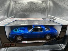 Maisto 1:18 Diecast Special Edition Pontiac Firebird Trans Am Blue NEW