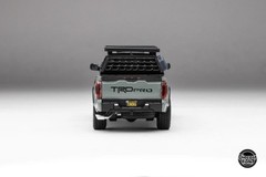 DiecastTalk Exclusive 1/64 Toyota Tundra TRD PRO Lunar Rock with accessories