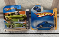 Lot of 2 NIB Hot Wheels 41 Willys on Short Cards