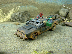 Gaslands 68 Dodge Dart Custom Hot Wheels Diecast 1/64 Mad Max Wastelands