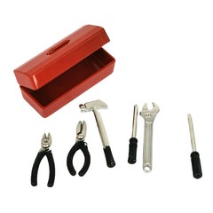 Diorama 1/18 Car Repair Tool Model Set Workshop Scene Accessories Tool Box