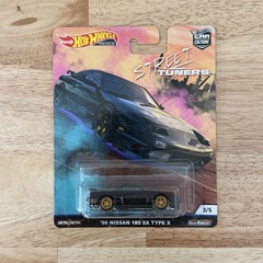 2020 Hot Wheels Car Culture Street Tuners ’96 NISSAN 180 SX Type X Black JDM 3/5