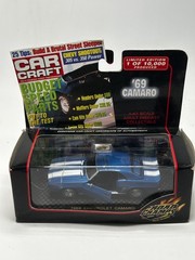 Road Champs 1969 Chevrolet Camaro 1:43 Diecast Blue/White Limited Edition