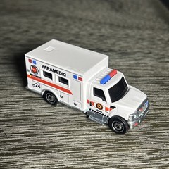 Custom Matchbox Emergency Vehicle Set Pierce Firetruck, Ford Police, Ambulance