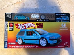Mattel Brick Shop Hot Wheels LEGO ’90 Honda Civic Custom EF