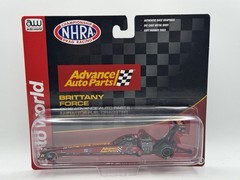 Auto World NHRA Advance Auto Parts Brittany Force Top Fuel Dragster 1:64 Diecast