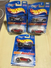 HOT WHEELS 2 PACK AUTOZONE ’58 CORVETTE GOLDEN ARROW