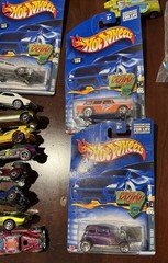 HOT WHEELS LOT New + USED “THE PETTY RACING FAMILY” 2 Hot Wheels Cases Over 200!