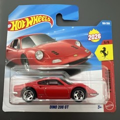 Hot Wheels Ferrari Dino 206 GT – G Case 2026 – New Sealed – combine postage