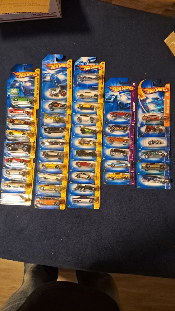 2007 Hot Wheels Lot First Editions And Other Super Rare Cars All New In Package
