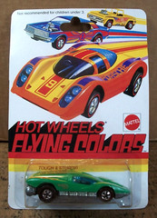 1997 Hot Wheels ~ Flying Colors ~ Tough & Sturdy Silver Bullet