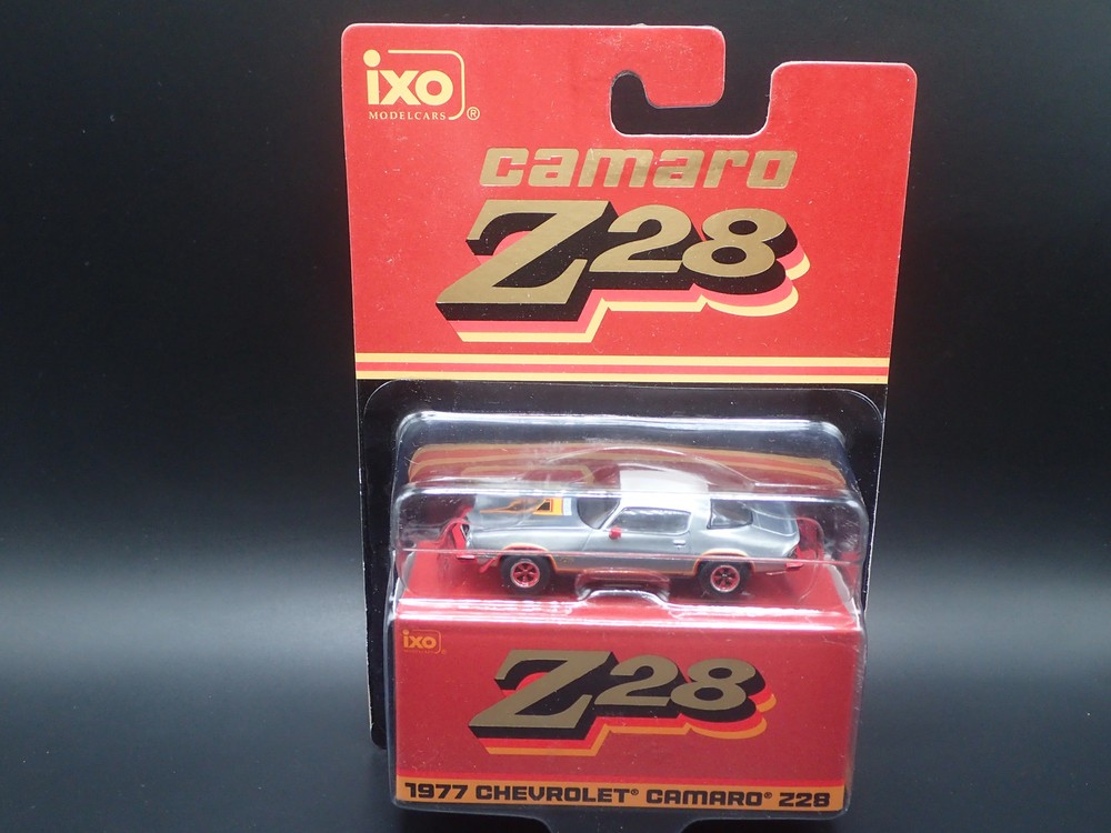 2026 IXO 1977 CHEVROLET CAMARO Z28 RAW CHASE 1:64 DIECAST MODEL CAR