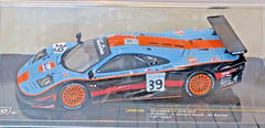 IXO 1/43 McLaren F1 GTR #39 Gulf Le Mans 1997 Bellm Sekiya Diecast Model